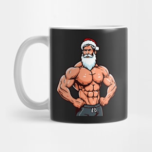 Muscular Santa Daddy Mug